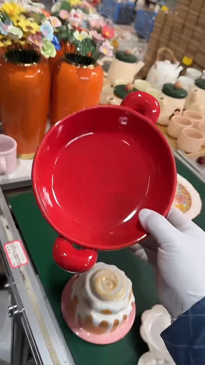 陶瓷双耳胖胖 微瑕凑满20元包邮