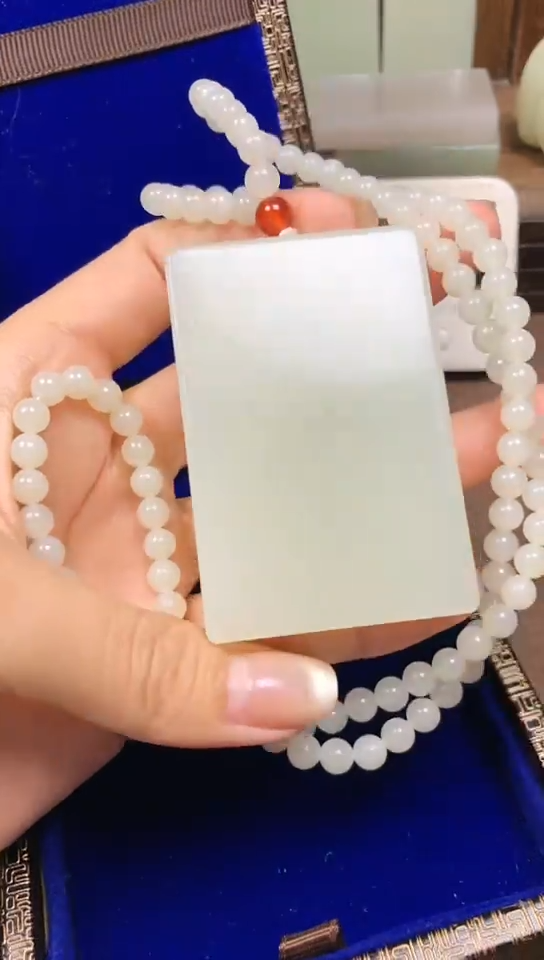 颈饰未镶嵌和田玉看***行1100