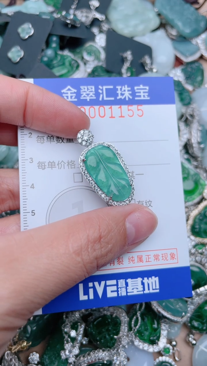 【闪购商品】翡翠颈饰未镶嵌1155....