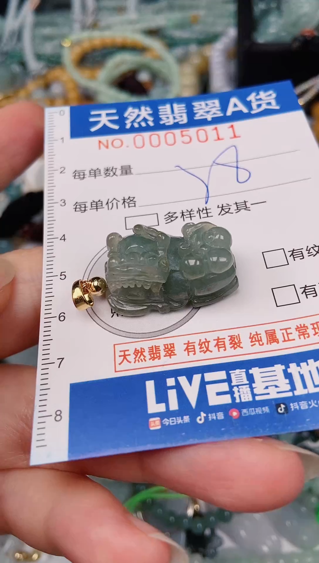 颈饰未镶嵌翡翠00005011