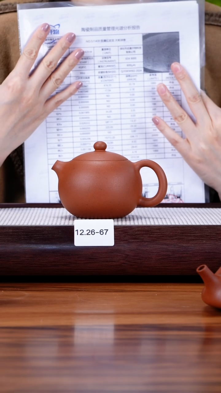 茶壶紫砂道***升12.26-67  95全 老红泥 西施220