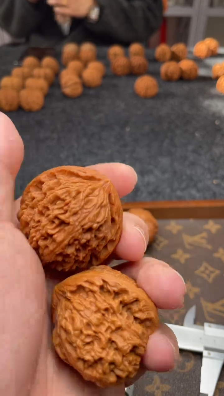 把件文玩核桃B109号43尺三角疆