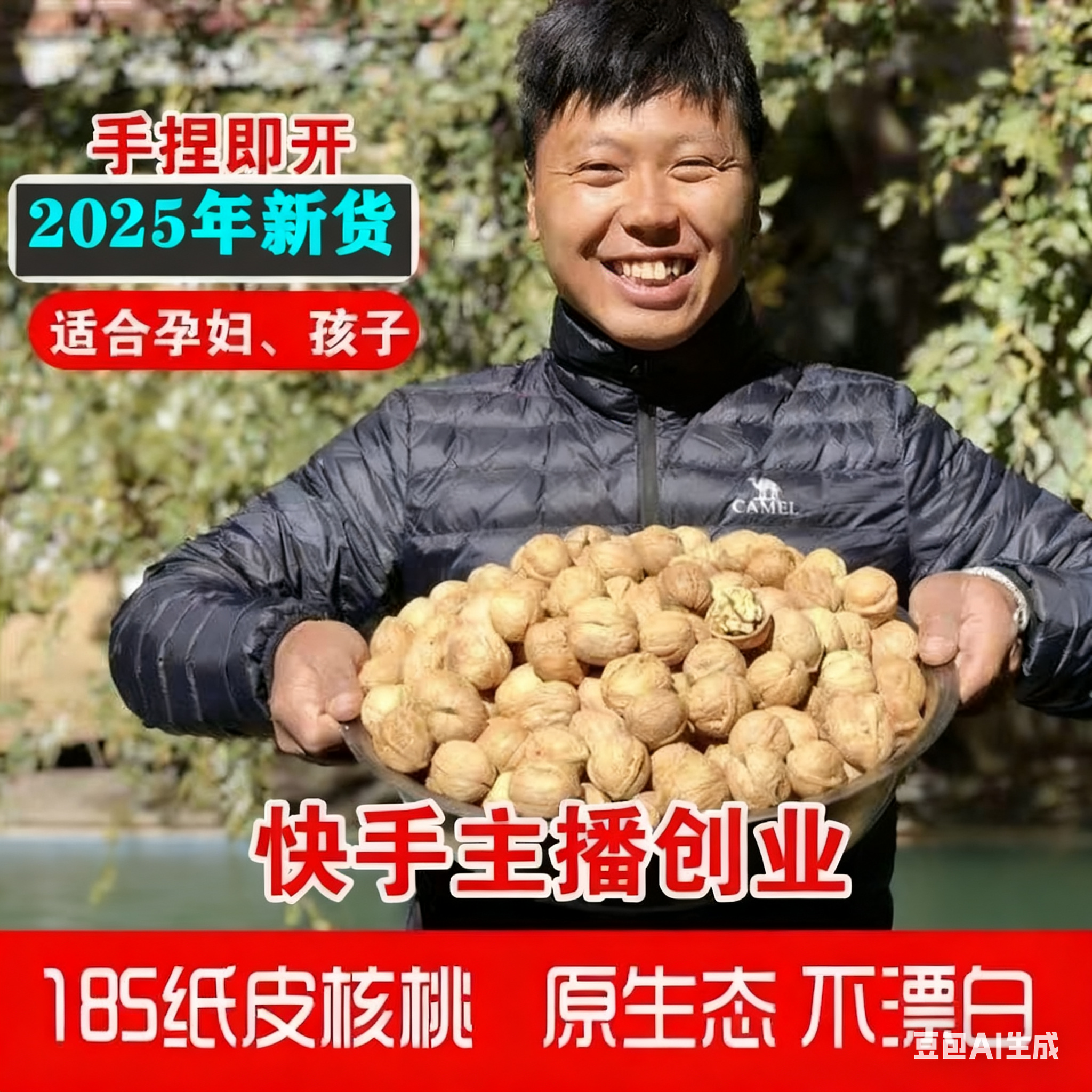 2025年新 新疆185纸皮核桃