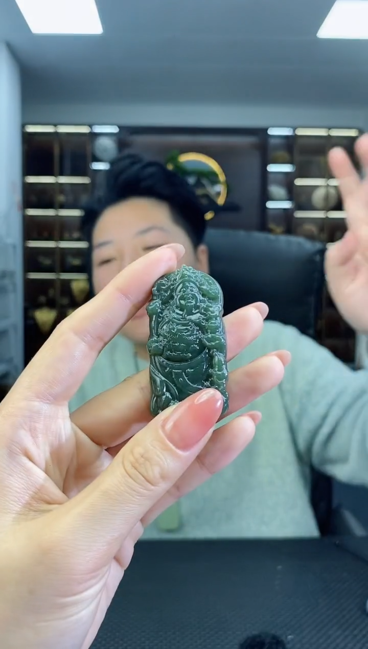 【闪购商品】和田玉颈饰未镶嵌财神