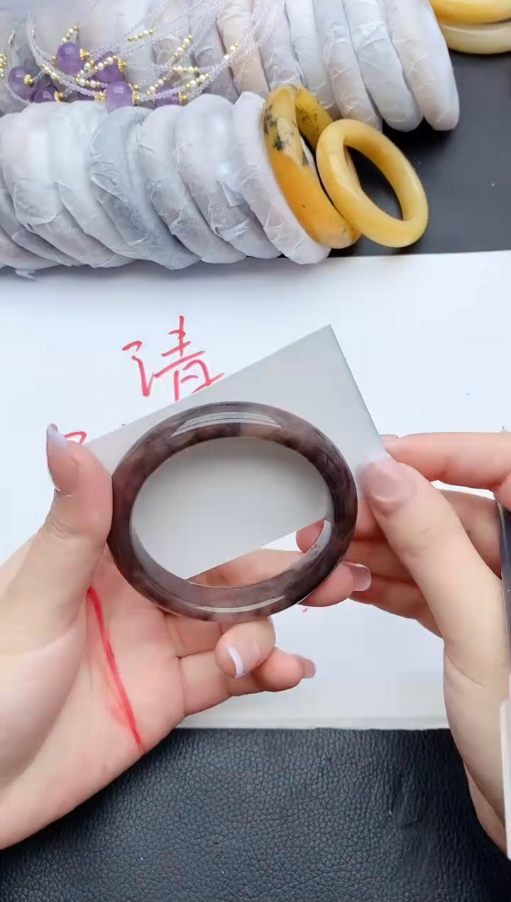 石英质玉未镶嵌手镯119+55/56