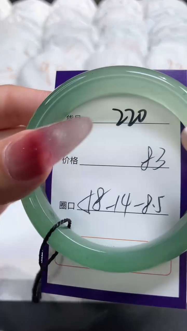 【闪购商品】石英质玉手镯未镶嵌220