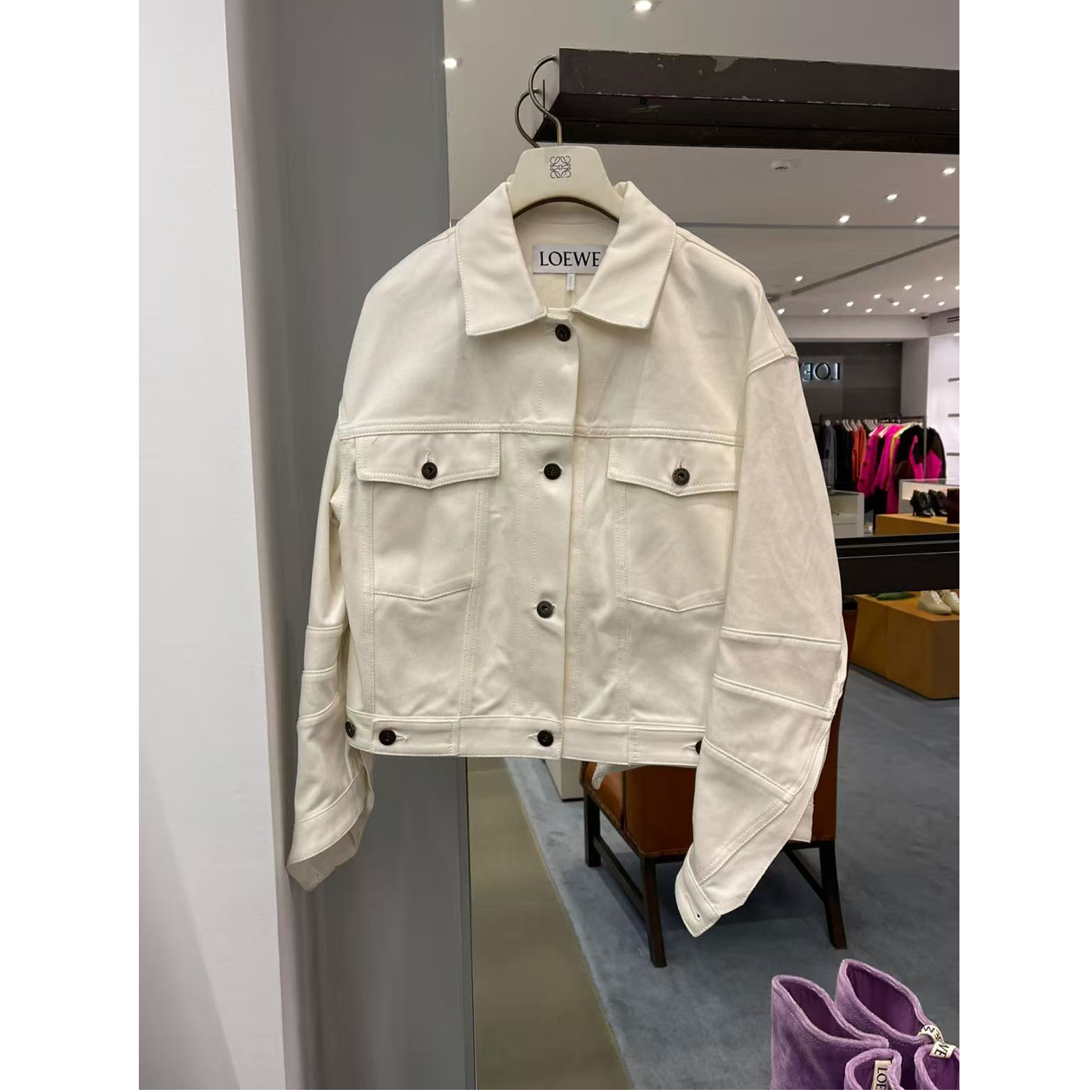 未使用 LOEWE/罗意威 yy00431/LOEWE外套38
