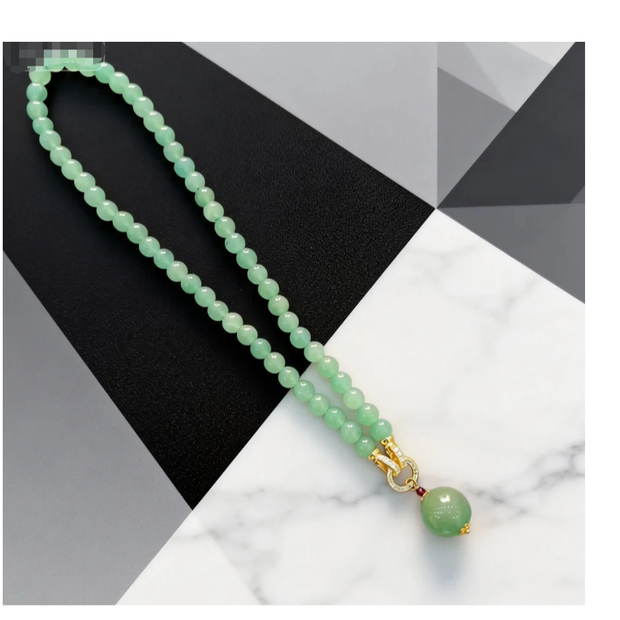 非金属树脂手镯 【官方正品】淡雅雅韵转运珠项链