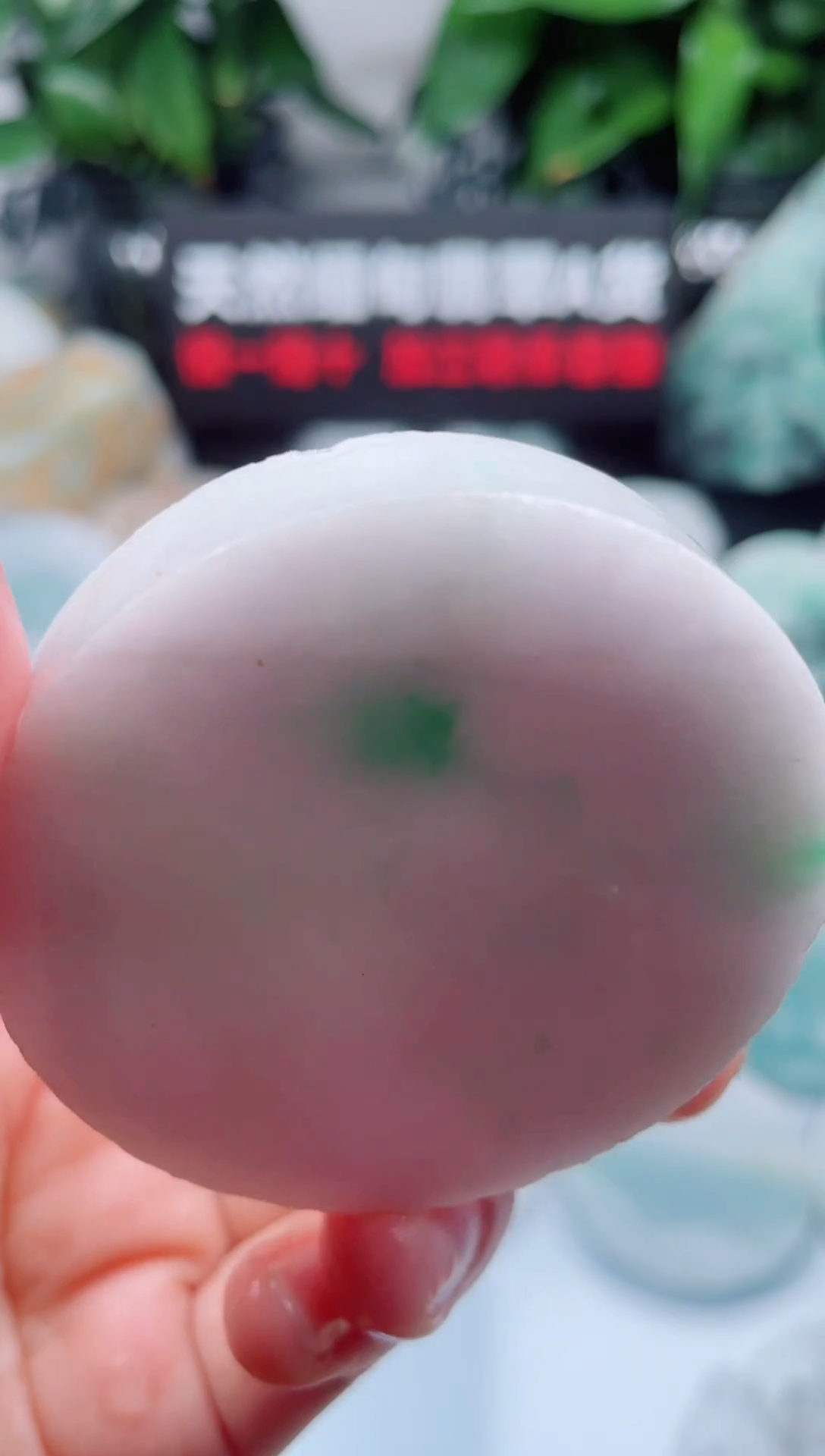 翡翠未镶嵌颈饰华811