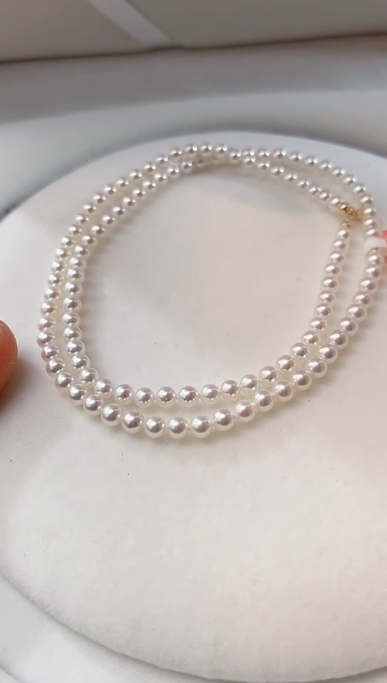 【闪购商品】淡水珍珠珠宝奇石未镶嵌珍珠项链