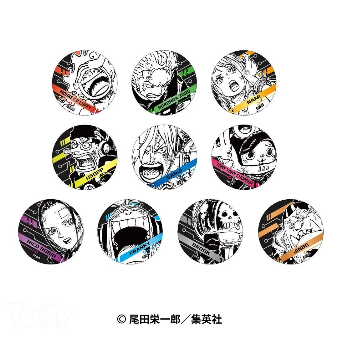 【海贼王】ONE PIECE 1弹2弹5弹浮雕徽章吧唧日版   日谷盲盒代拆