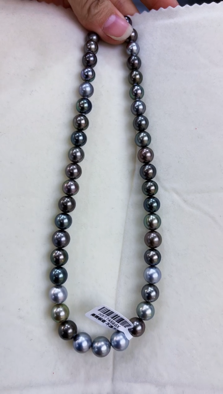 【闪购商品】海水珍珠颈饰未镶嵌大溪地 真科研sk 8-11mm