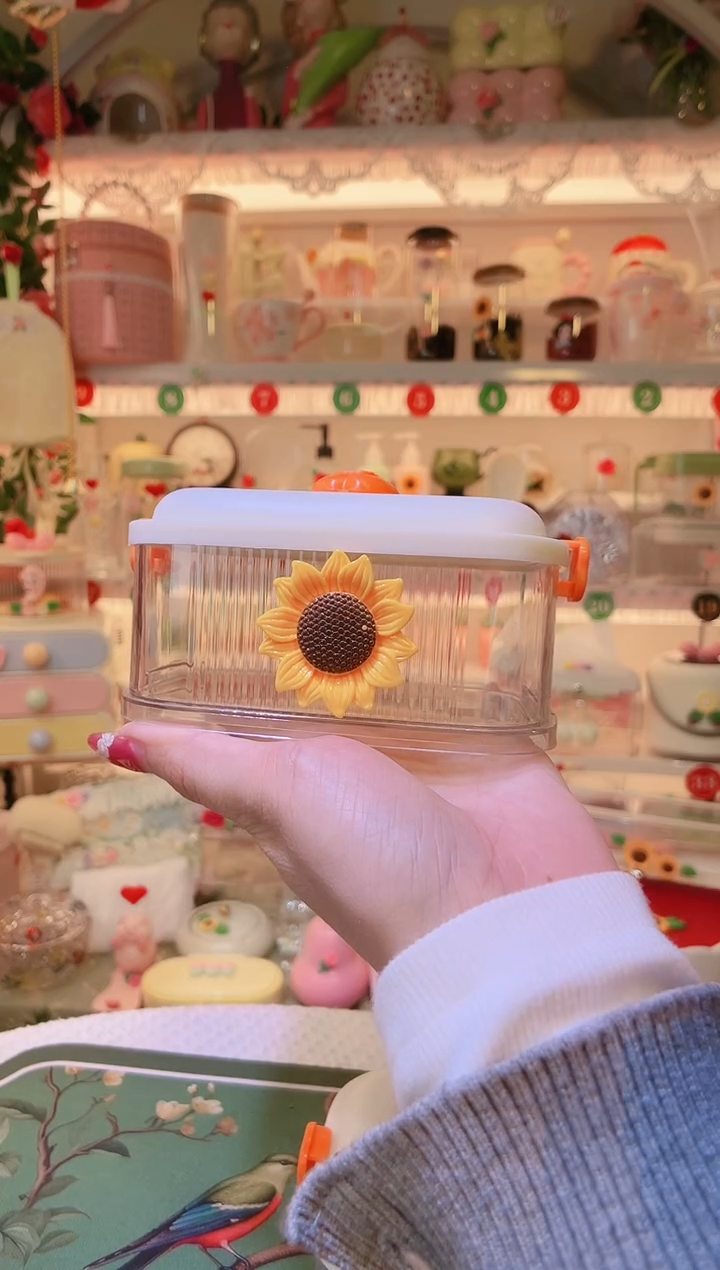 向日葵大料收纳盒——小家焕新必备！