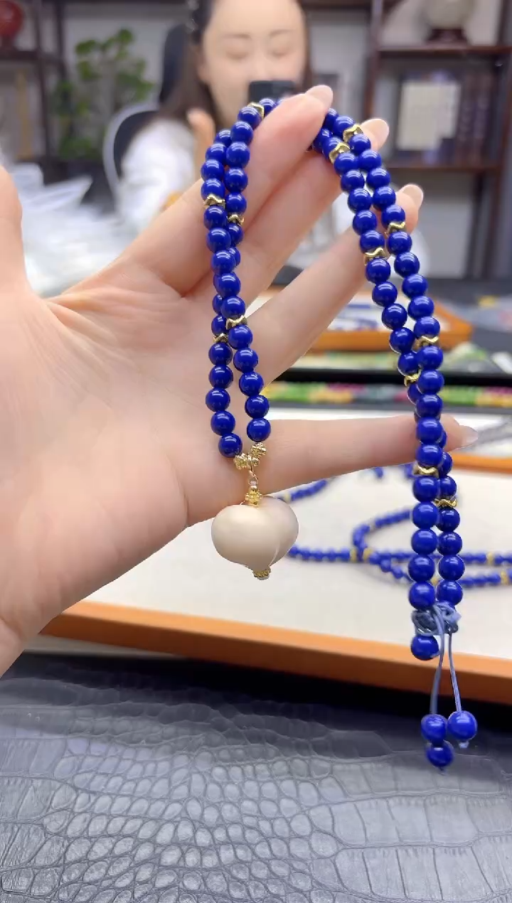 未镶嵌青金石颈饰DIY款X808