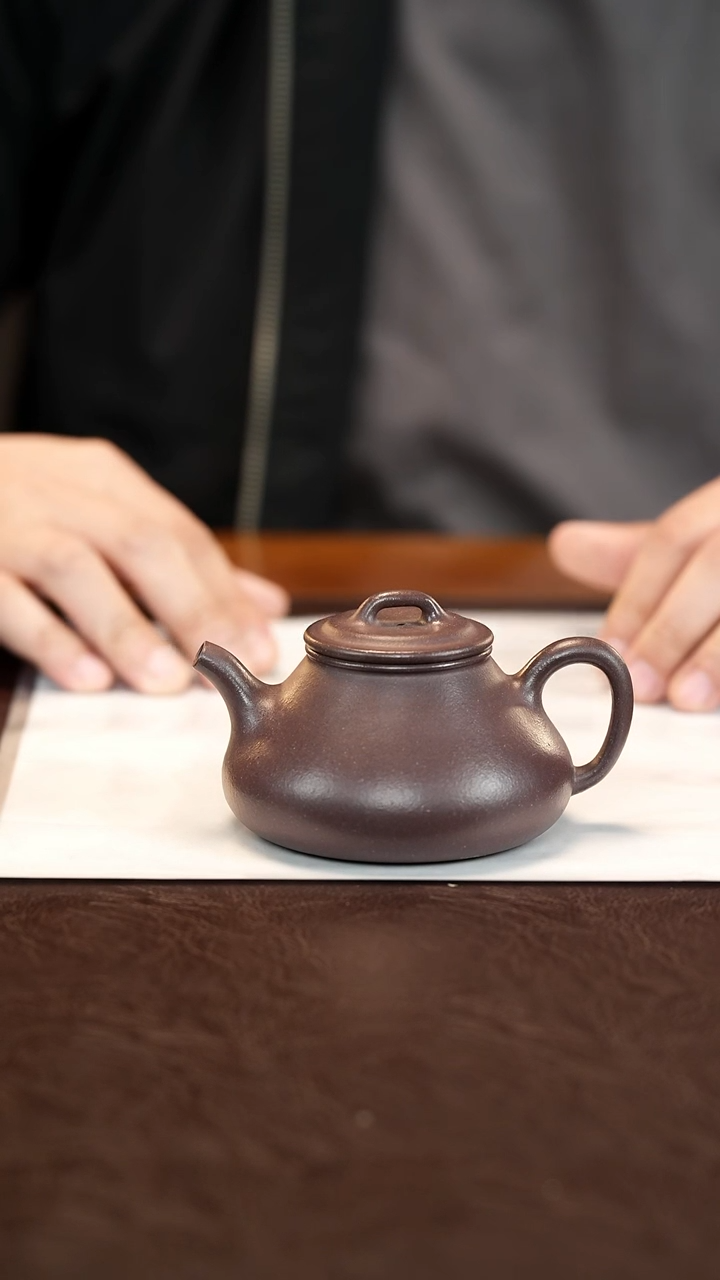 茶壶紫砂紫泥 190cc