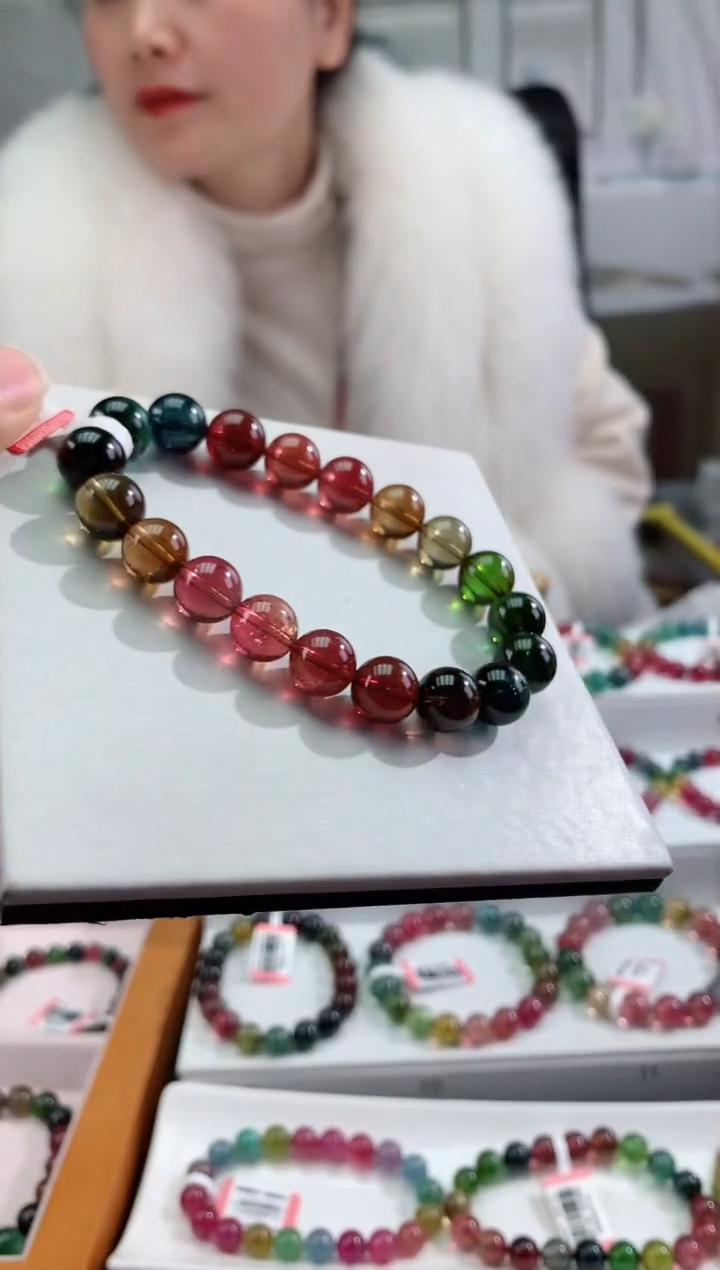 【闪购商品】碧玺手链未镶嵌多样性发一条