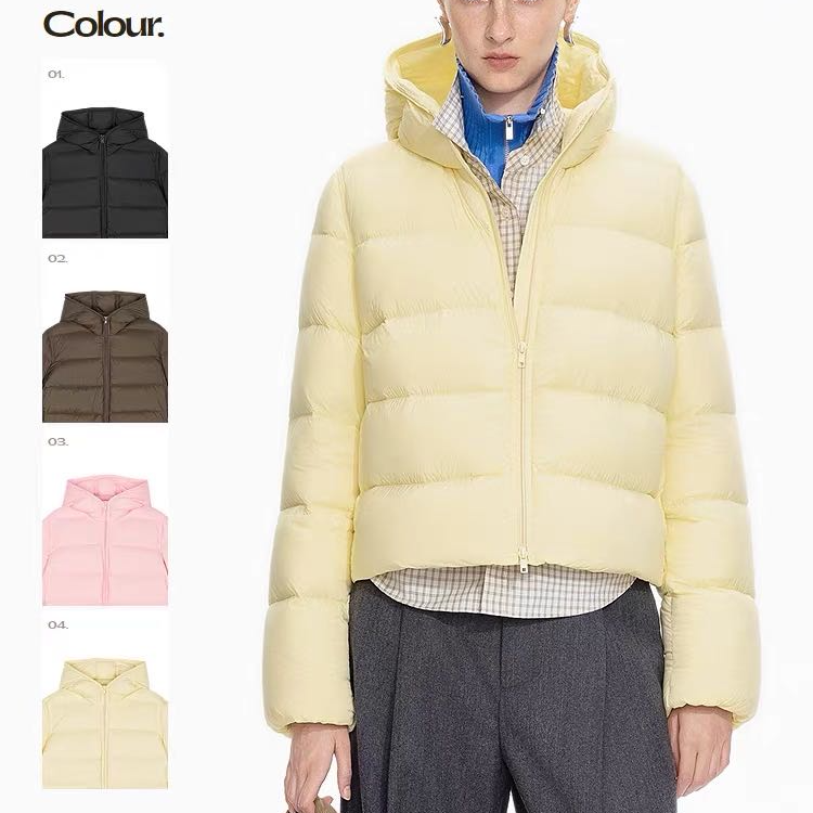 【95鹅绒】顶配版 | 连帽三星95鹅绒泡芙羽绒服轻盈保暖 7813