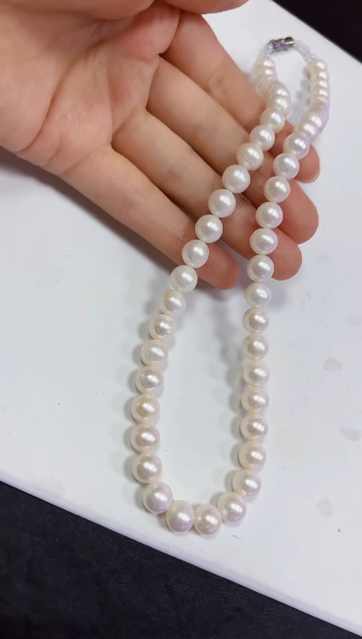 【闪购商品】淡水珍珠未镶嵌颈饰项链8-9