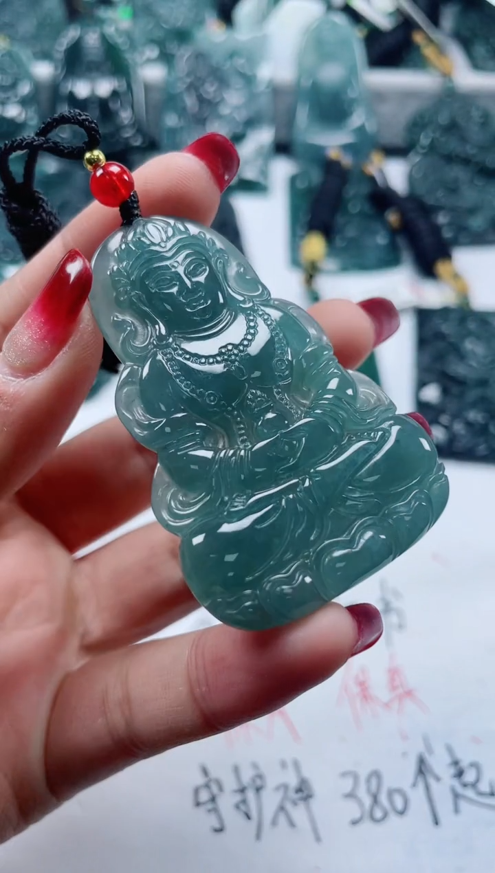 【闪购商品】翡翠颈饰未镶嵌多样性发货一件发货-度母