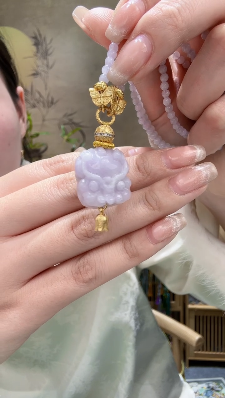 【闪购商品】翡翠颈饰未镶嵌吊坠