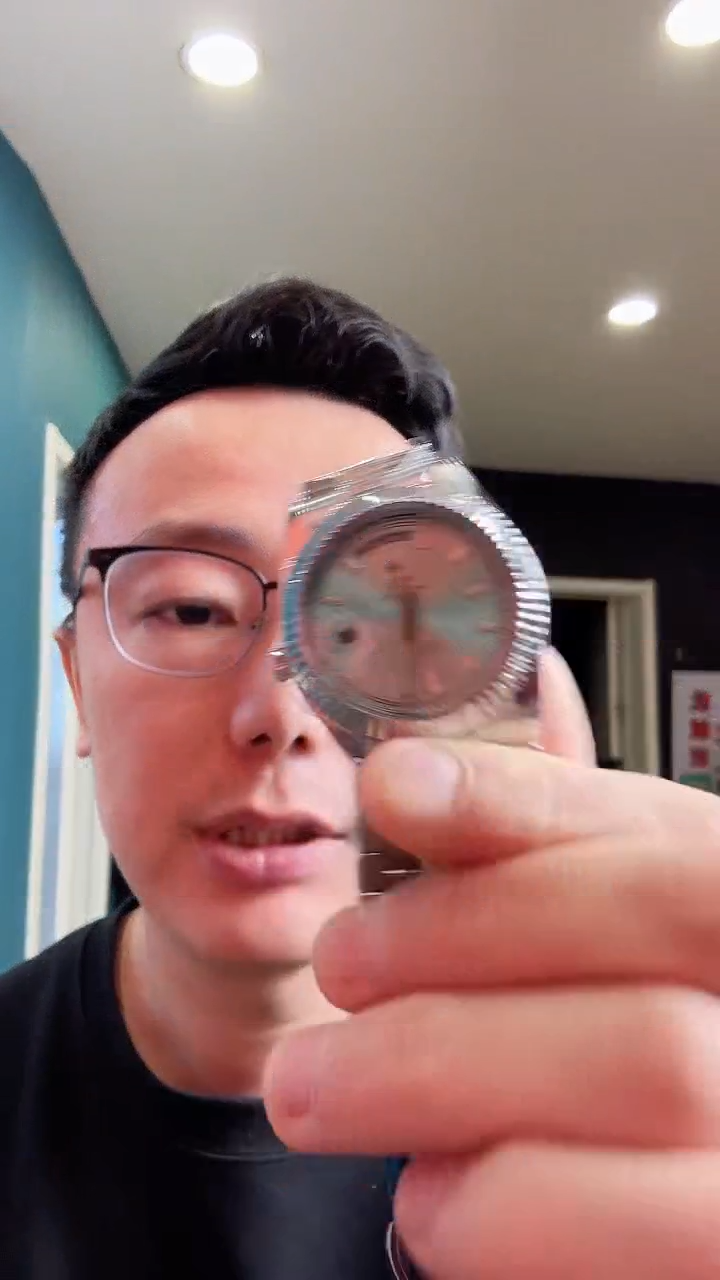 金属全自动机械手表3