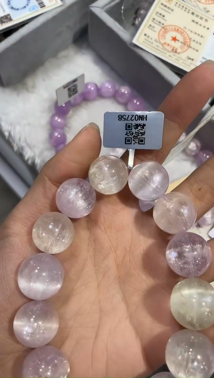 【闪购商品】锂辉石手串未镶嵌手串