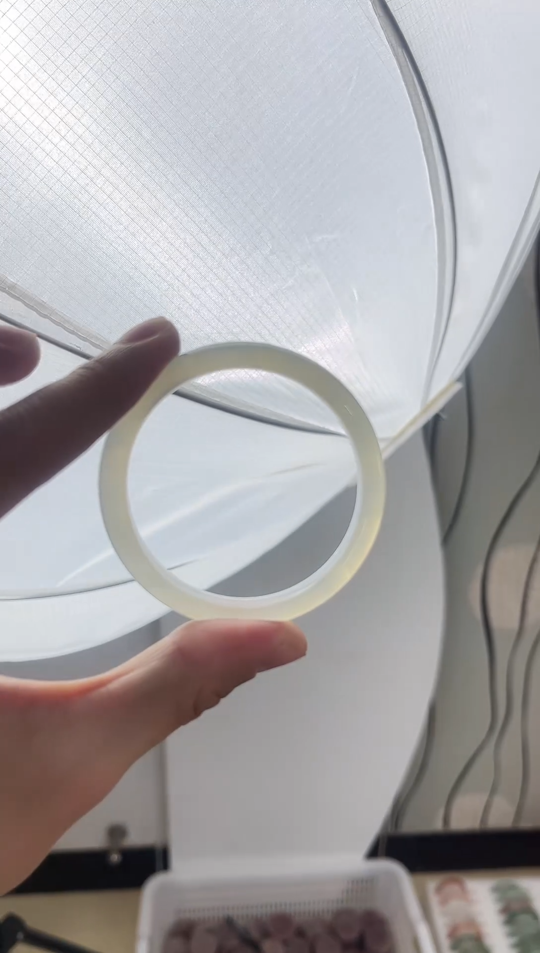 未镶嵌手镯石英质玉3-54