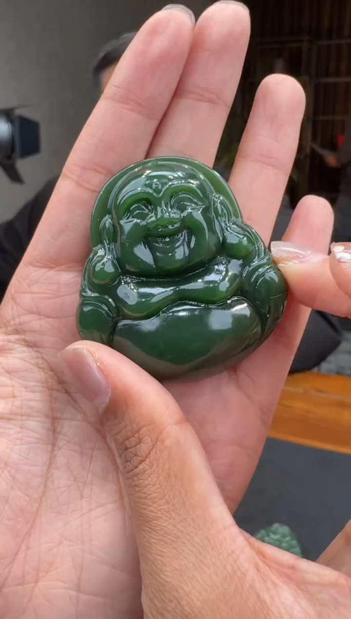 【闪购商品】和田玉99未镶嵌1.26郭鹏