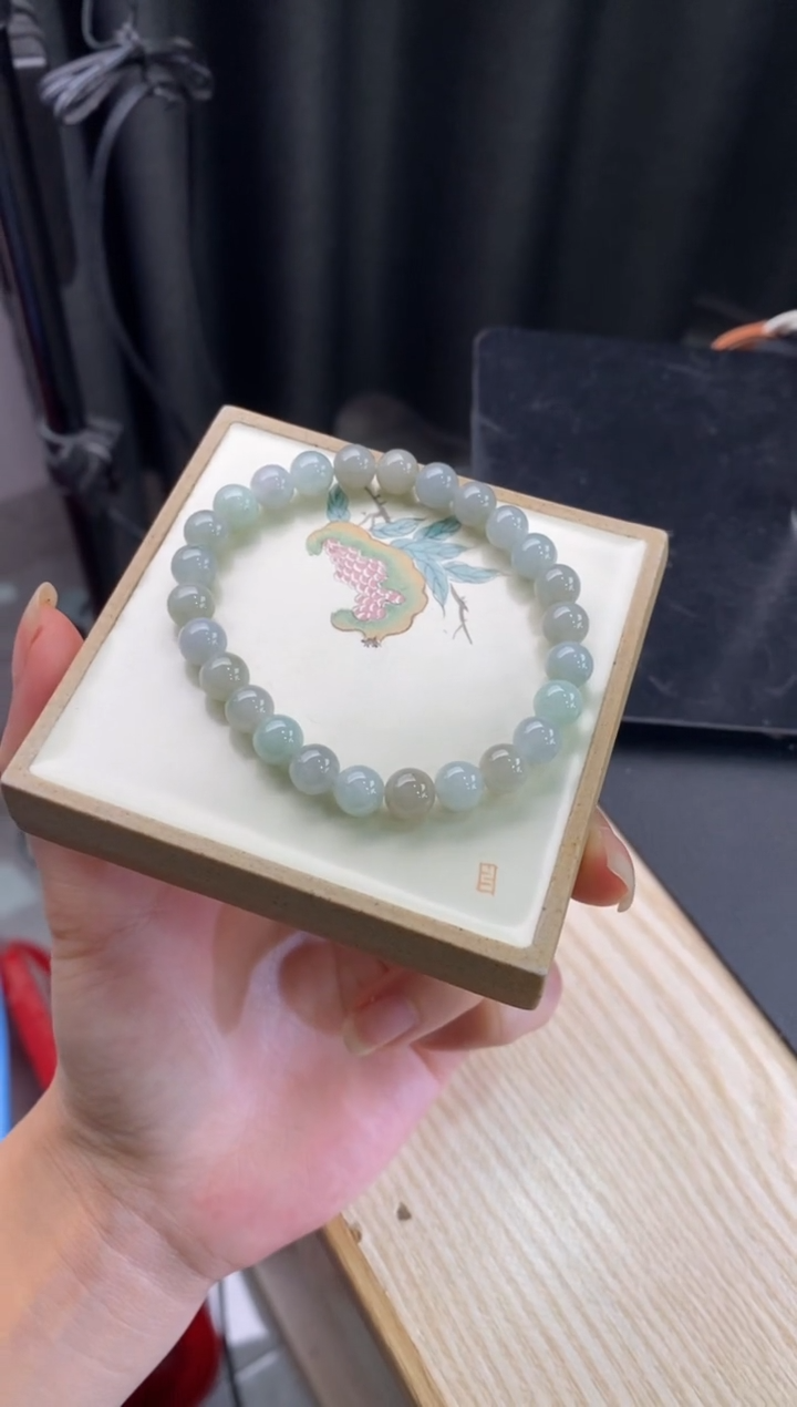 未镶嵌手链翡翠翡翠手串Y002