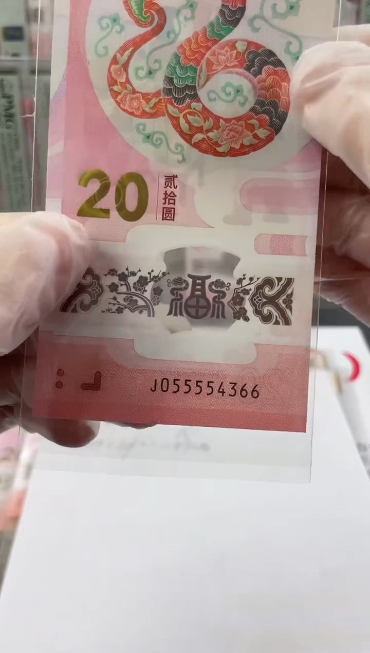 【闪购商品】塑料蛇钞5个5头尾号4366