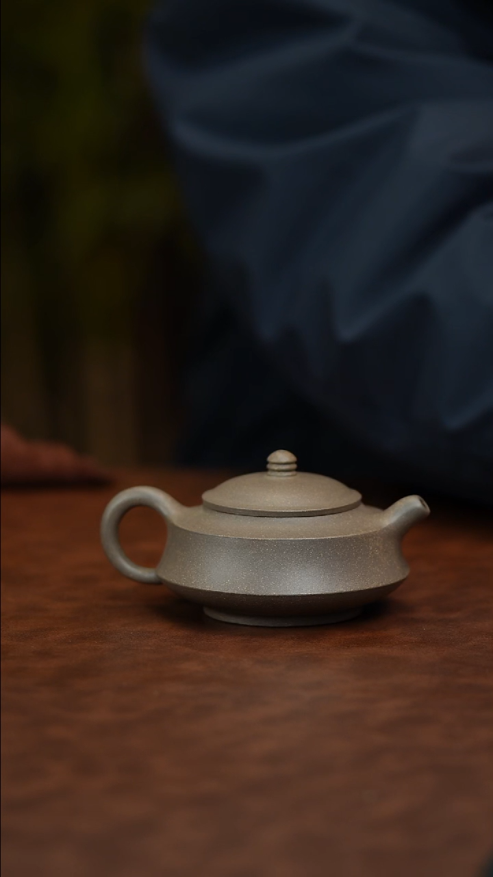 茶壶紫砂110cc原矿宜兴紫砂茶壶