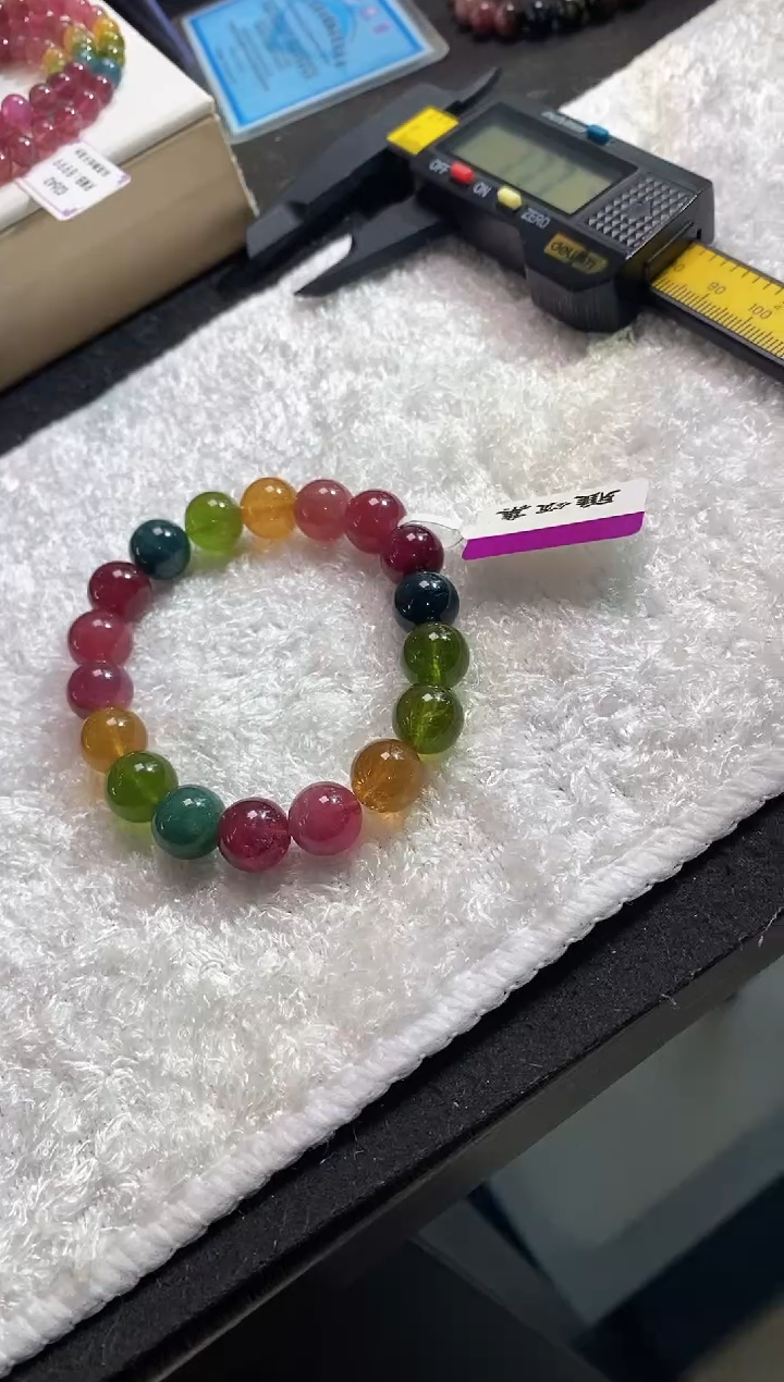 未镶嵌手链碧玺G2480单圈颜色微差发1