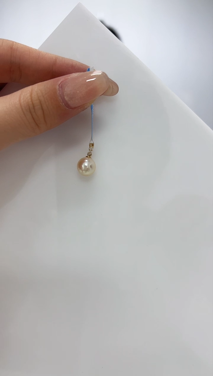 【闪购商品】海水珍珠DA18K金镶嵌a1343 吊坠9