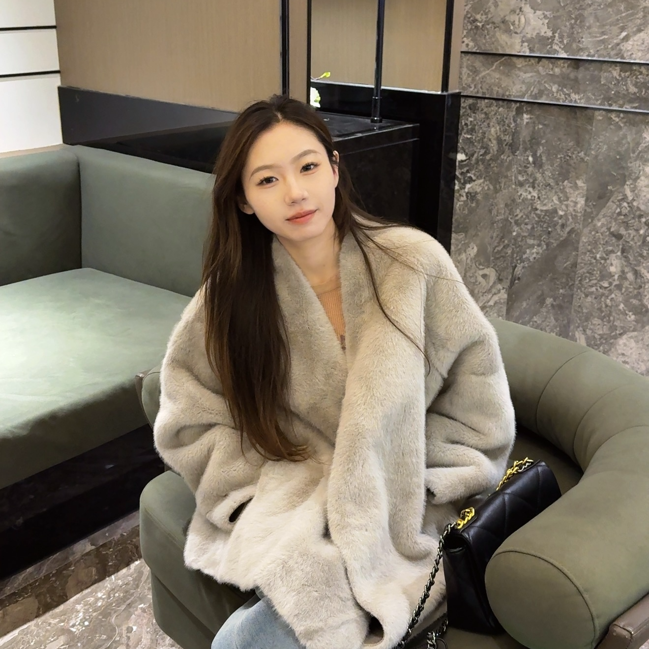 【YY池】YYDY CLOTHES｜设计师款毛毛外套 yy23206