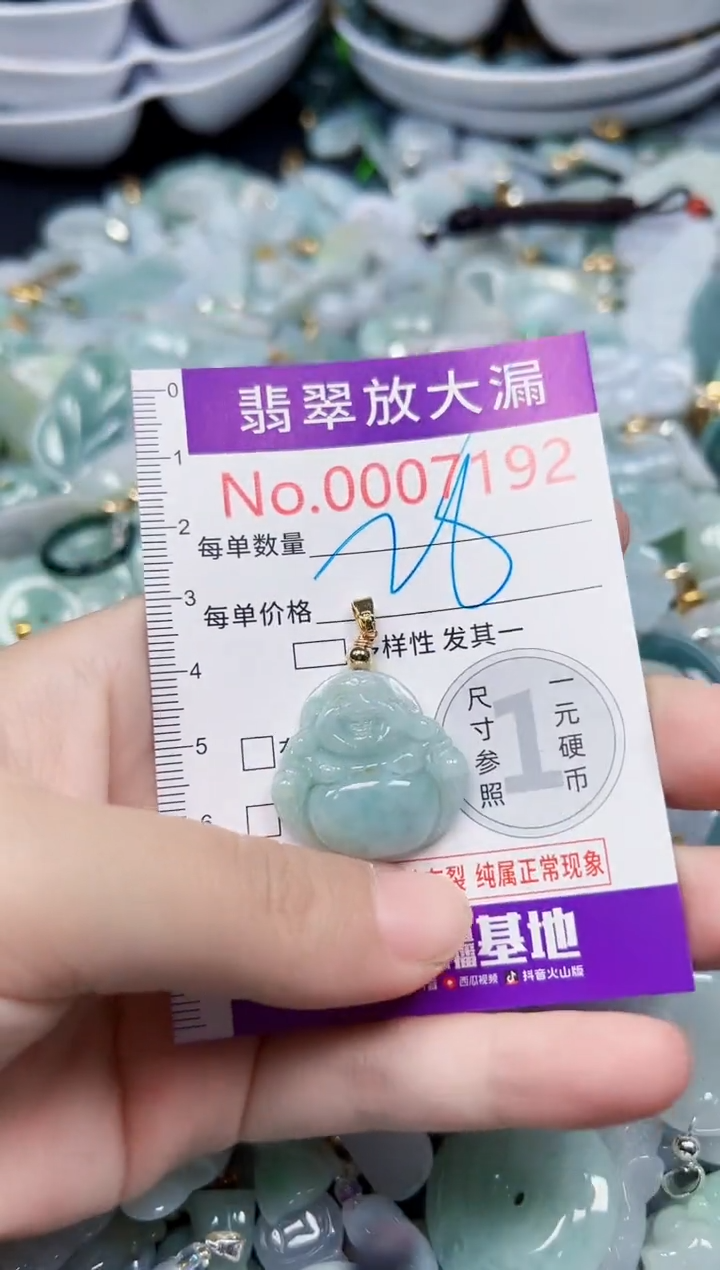 颈饰未镶嵌翡翠7192