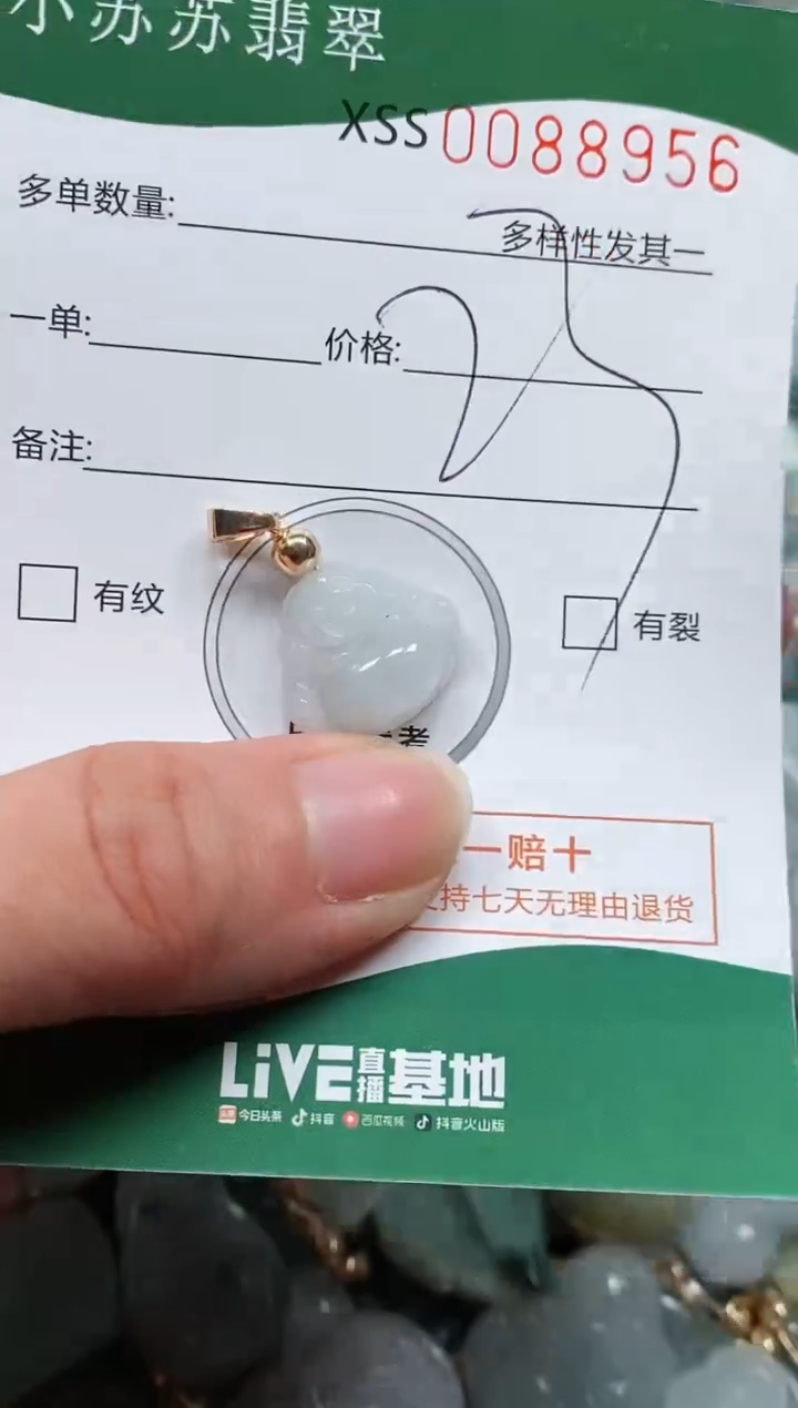 【闪购商品】翡翠颈饰未镶嵌闪购商品0088956