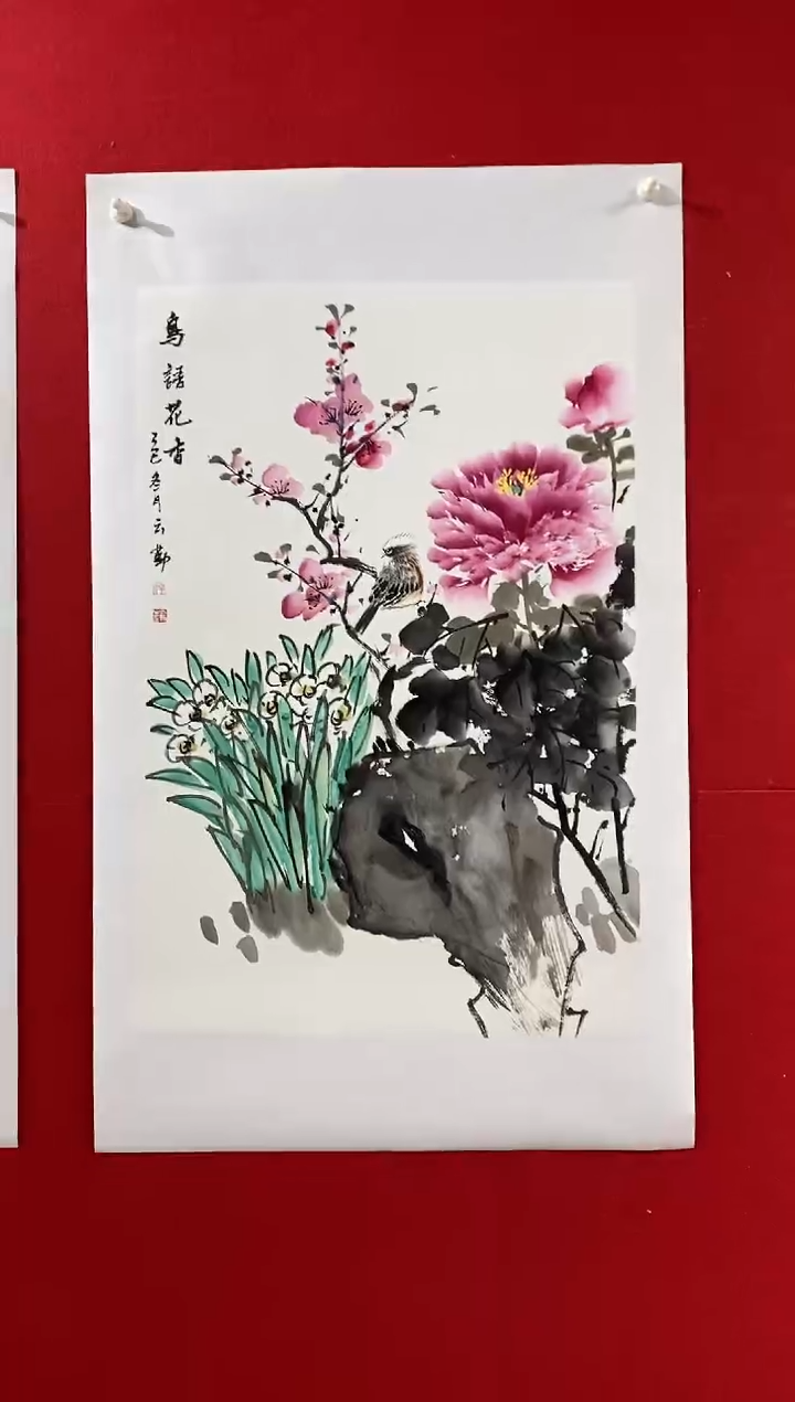 国画国画NYQ杰牛云勤老师作品