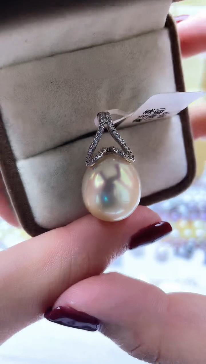 【闪购商品】海水珍珠吊坠未镶嵌1