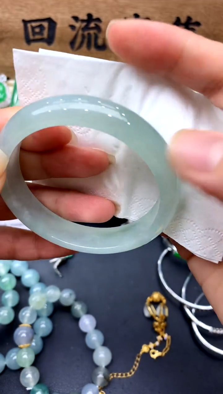 【闪购商品】翡翠手镯未镶嵌385-中国好珍宝