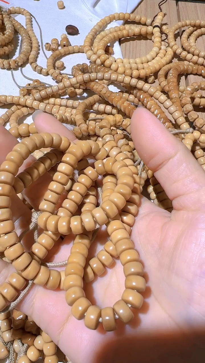 【闪购商品】菩提根/象牙果手串龙脊卡8药片脖挂140颗 9号