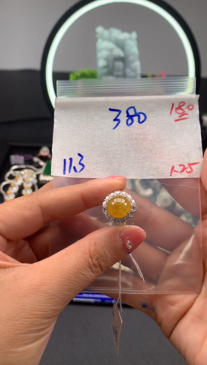 【闪购商品】定制翡翠未镶嵌毛货需精细抛光拍一发一