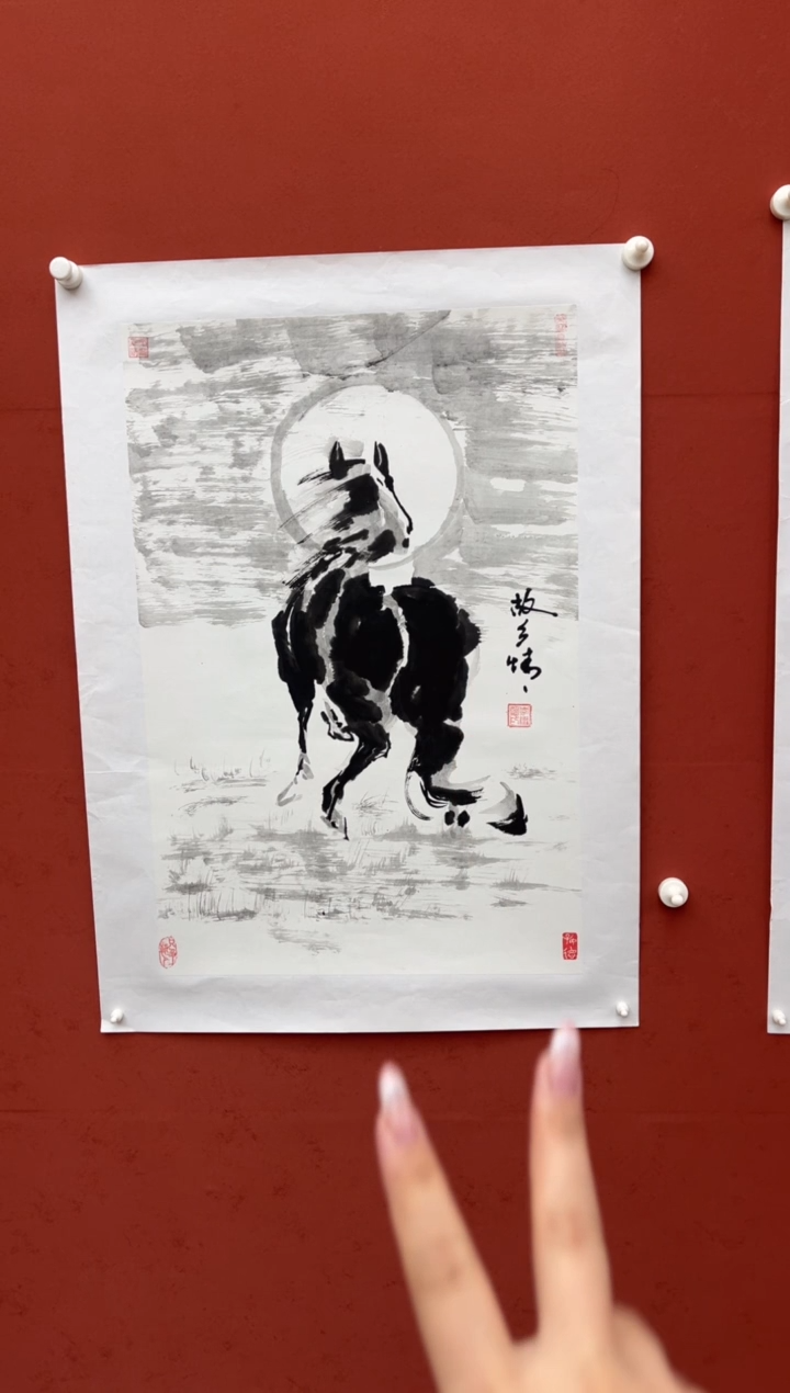 【闪购商品】国画故乡情-四开三-托底