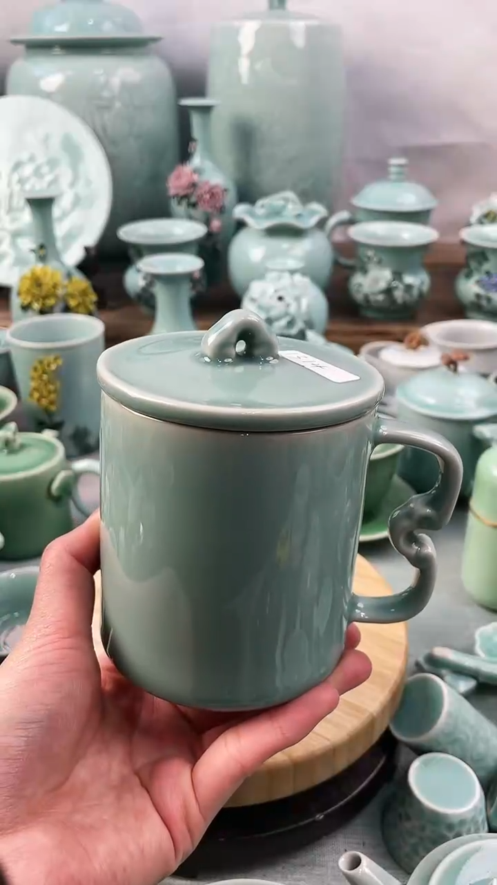 【闪购商品】特价 微瑕 慧仙青瓷