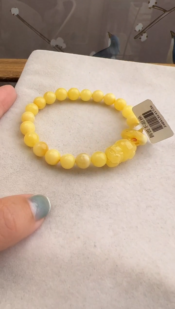 【闪购商品】琥珀裸石未镶嵌10215291-手串