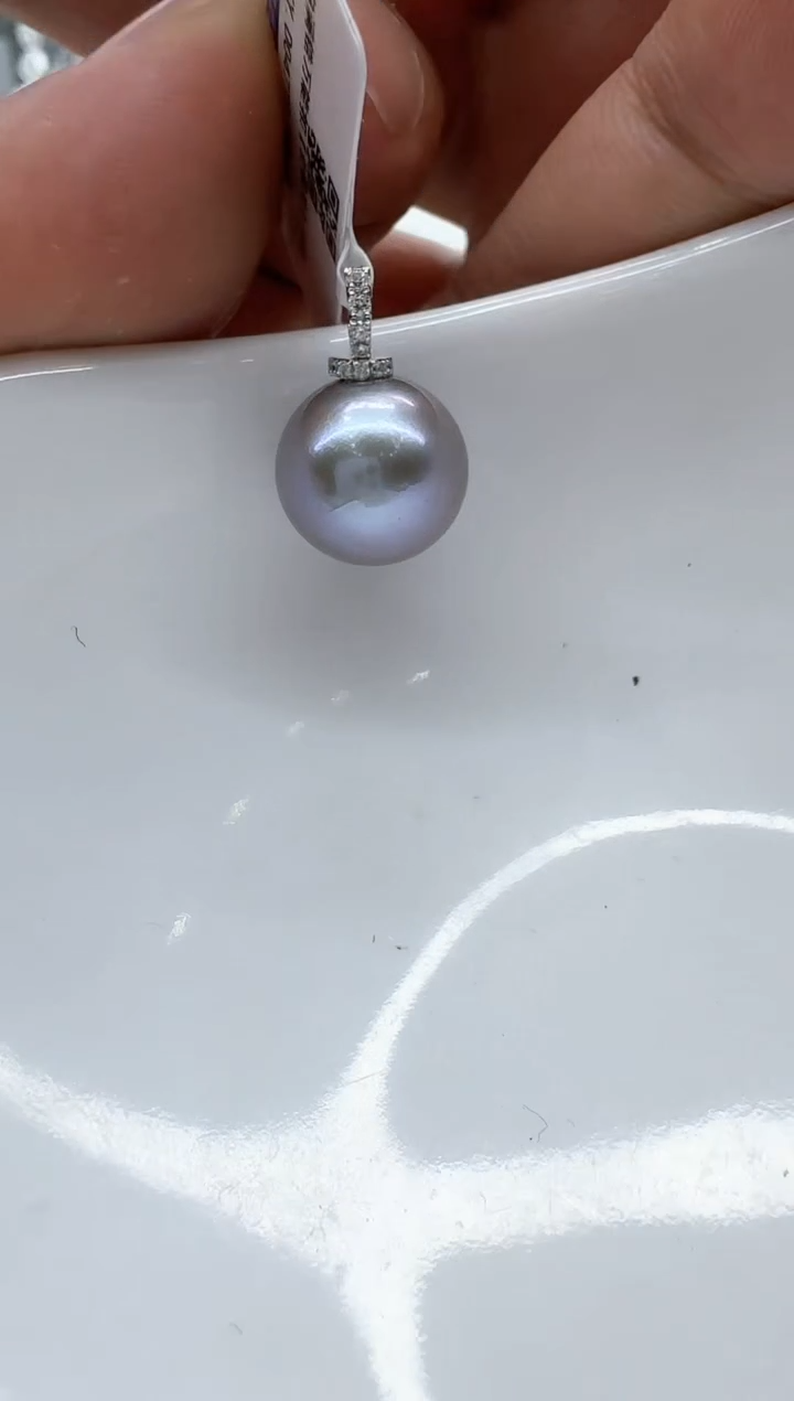 【闪购商品】淡水珍珠颈饰18K金镶嵌清货