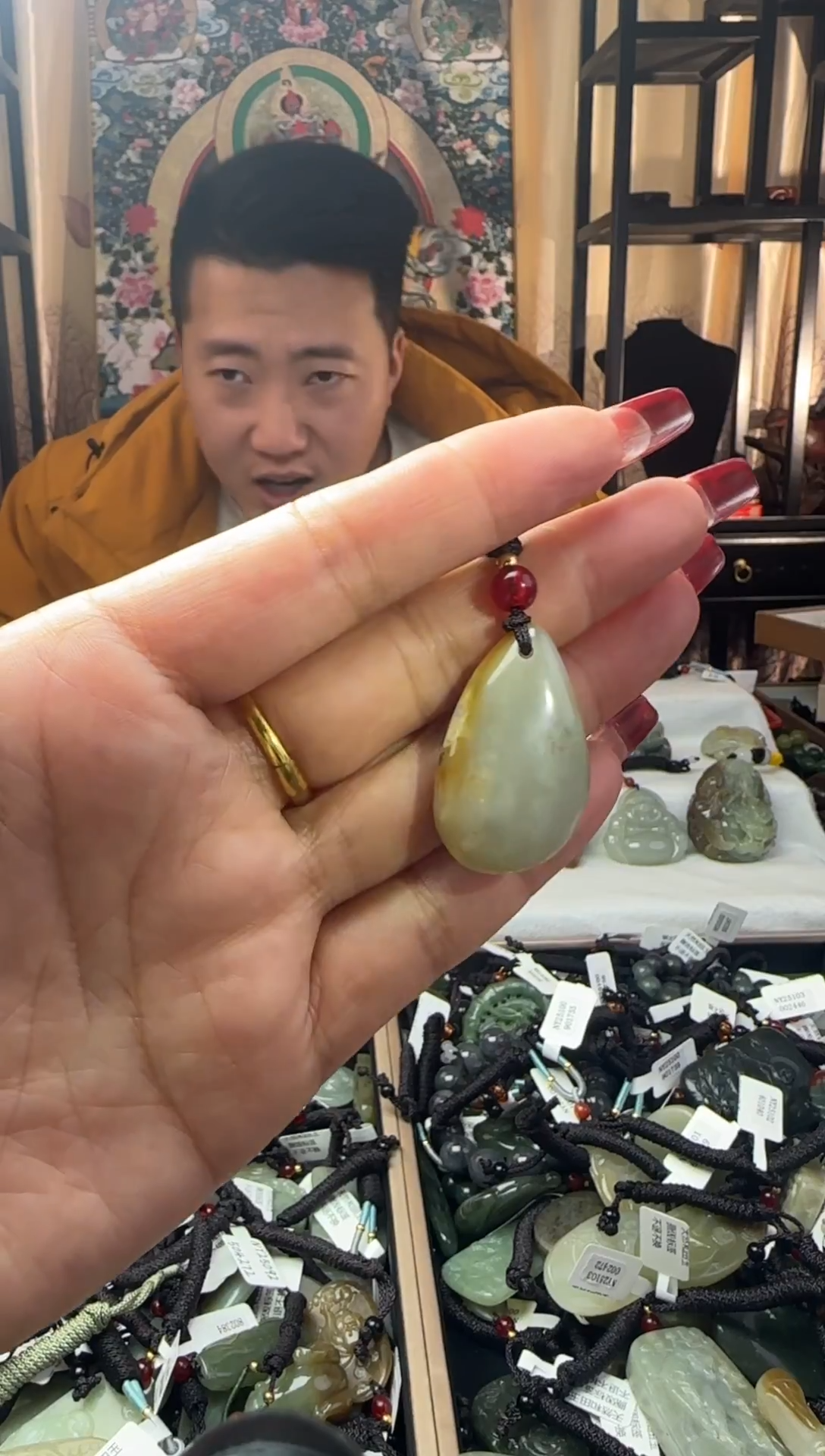 颈饰未镶嵌和田玉和田玉吊坠127