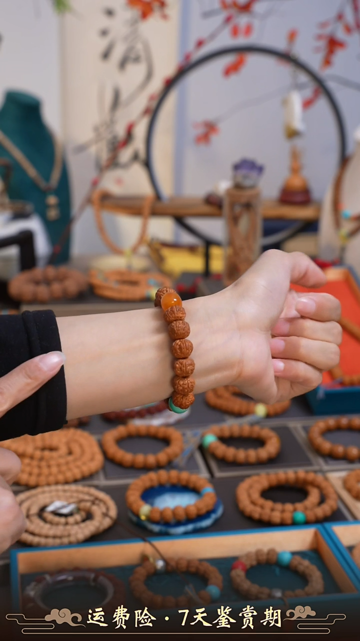 【闪购商品】金刚菩提手串【祈雨专属】精挑卡10mm素单圈