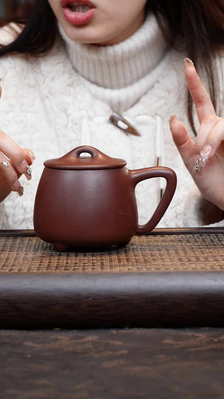 【闪购商品】紫砂茶杯底槽清石瓢