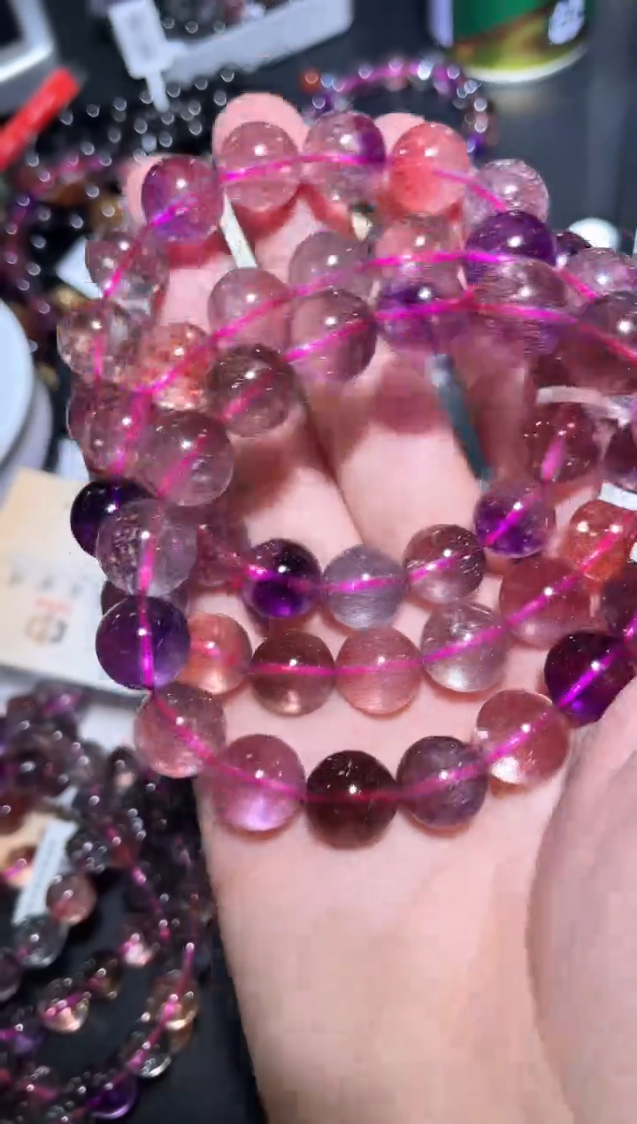 【闪购商品】水晶手链未镶嵌超七单圈A12（多样性发其一）