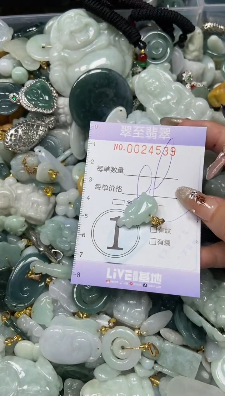 【闪购商品】翡翠颈饰未镶嵌闪购0024539